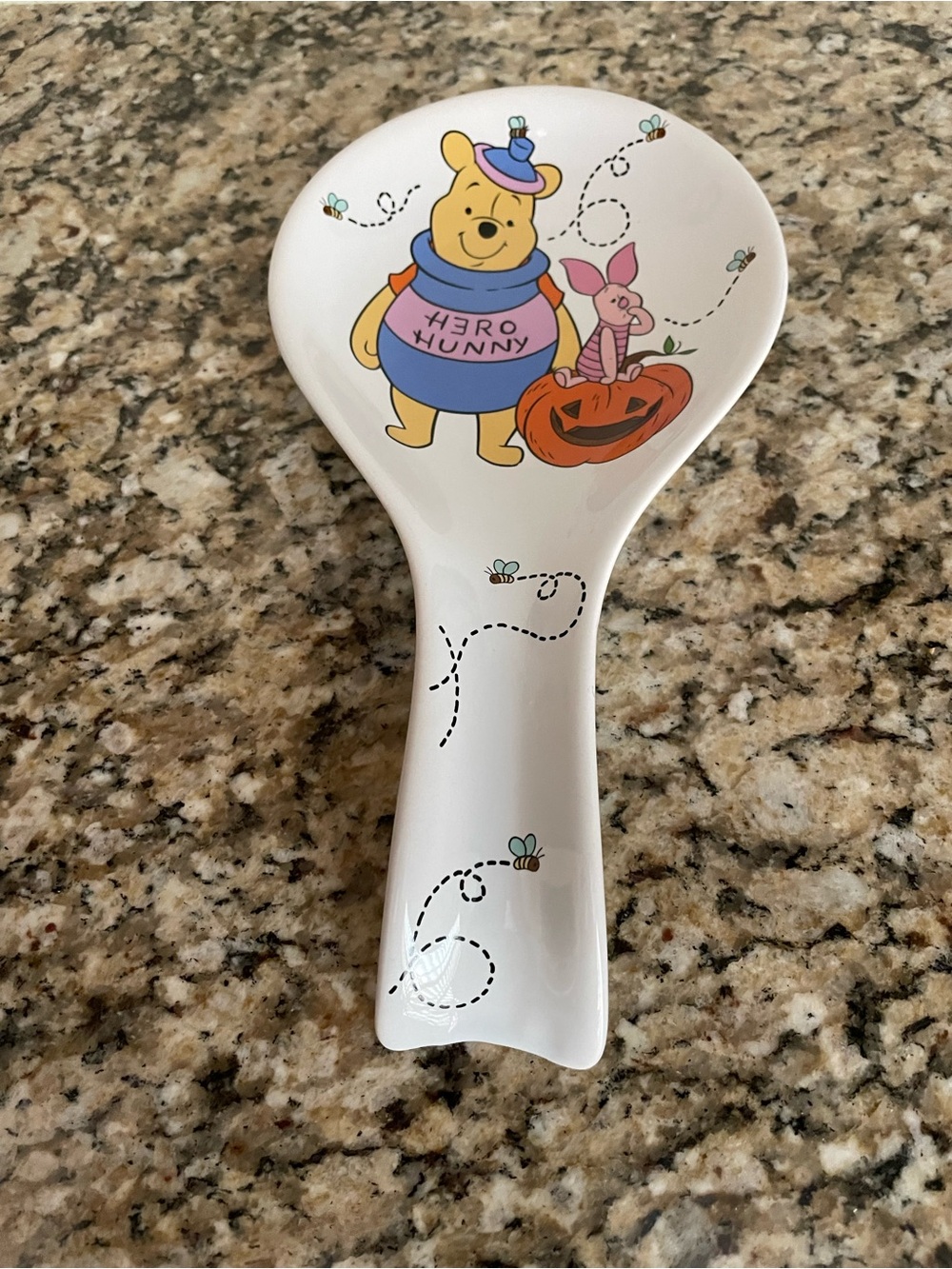 Winnie the Pooh & Piglet Halloween Spoon Rest